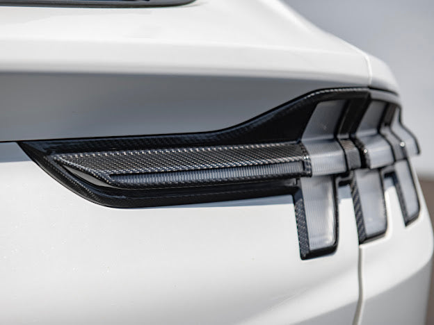 2021-UP MUSTANG MACH-E | CARBON FIBER REAR TAIL LIGHT BEZEL COVER