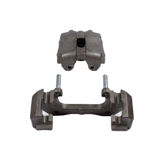 PowerStop OE front right brake caliper with bracket for 2009-2012 Ford Escape, durable automotive brake component.