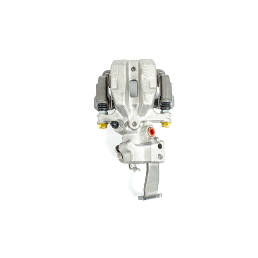 PowerStop rear left OE brake caliper with bracket for Mazda MX-5 Miata 2006-2015, showing the caliper and mounting hardware.
