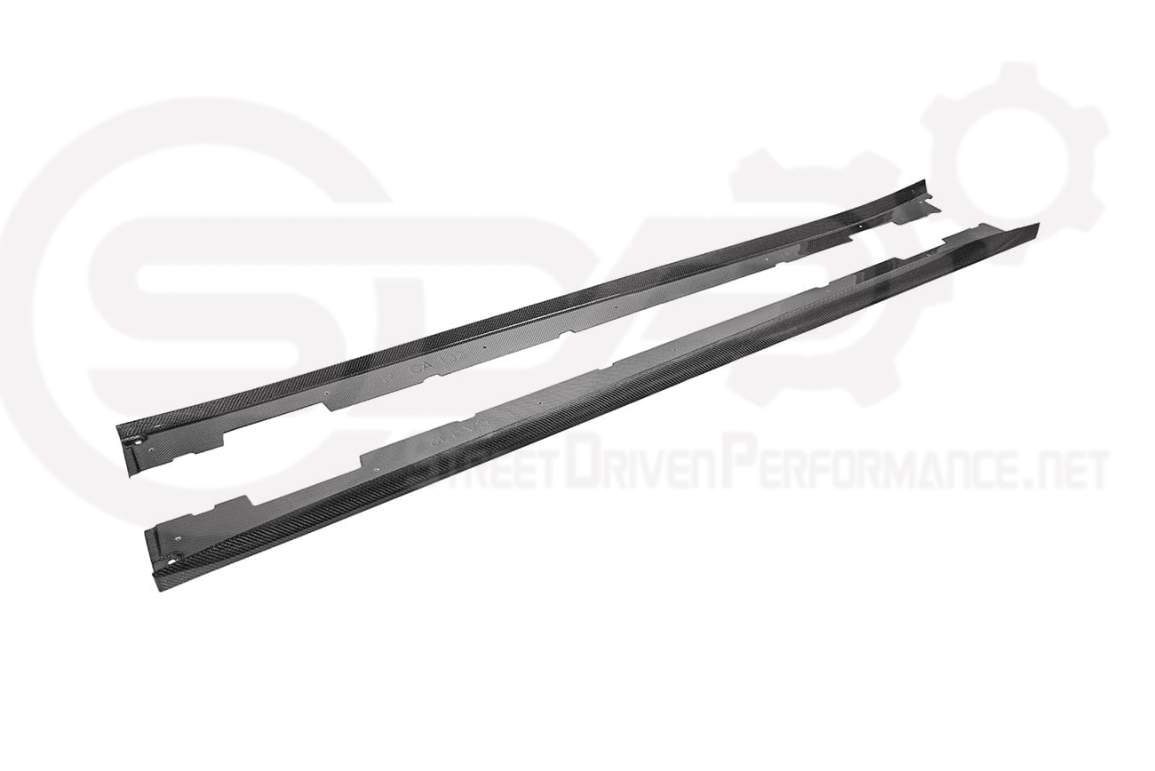 2016-2019 Cadillac CTS-V V3 - Factory Style Carbon Fiber Side Skirts Rocker Panels Ground Effects