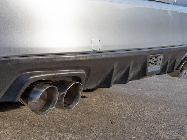2015-2021 SUBARU WRX STI | MUFFLER DELETE QUAD TIPS CAT-BACK EXHAUST WITH CHROME TIPS