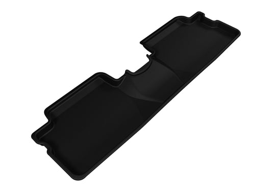 Black 3D MAXpider rubber floor mats for the 2nd row of 2013-2015 Scion XB, featuring custom-fit design and textured surface.