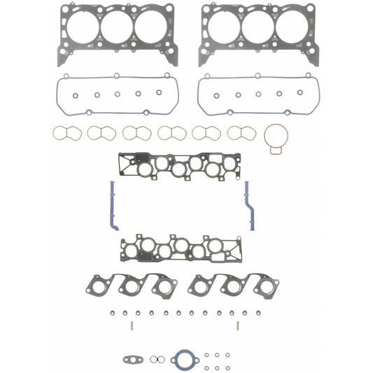Fel-Pro Ford Windstar HS 9250 PT-3 PermaTorque engine cylinder head gasket set, showing the gasket components and packaging.