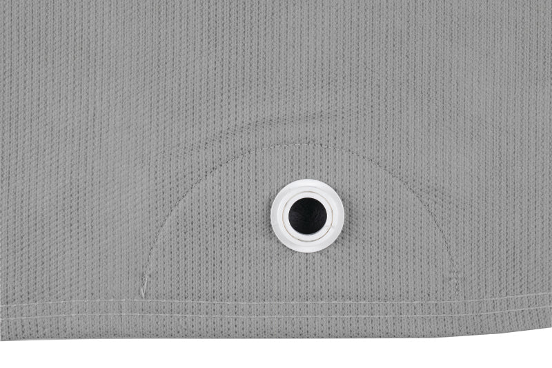 Gray Covercraft custom car cover on a 99-04 Ford Lightning, designed for moderate climate protection, with a three-layer construction.