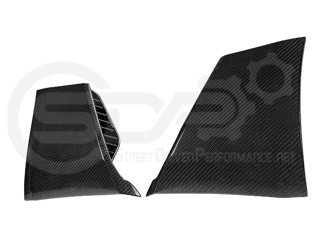 2022-Present Cadillac CT5-V Blackwing | CARBON FIBER Lower Side Fender Vent Trim Panel Replacement (Pair)