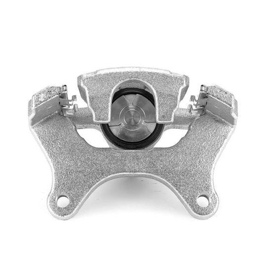 PowerStop rear right OE brake caliper with bracket for 2015-2017 Ford F-150, showing the black automotive caliper and mounting hardware.