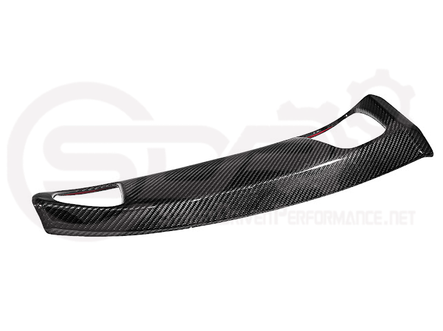 2014-2019 CHEVROLET CORVETTE C7 | DRY CARBON FIBER PASSENGER SIDE DASHBOARD AIR DUCT VENT PANEL COVER