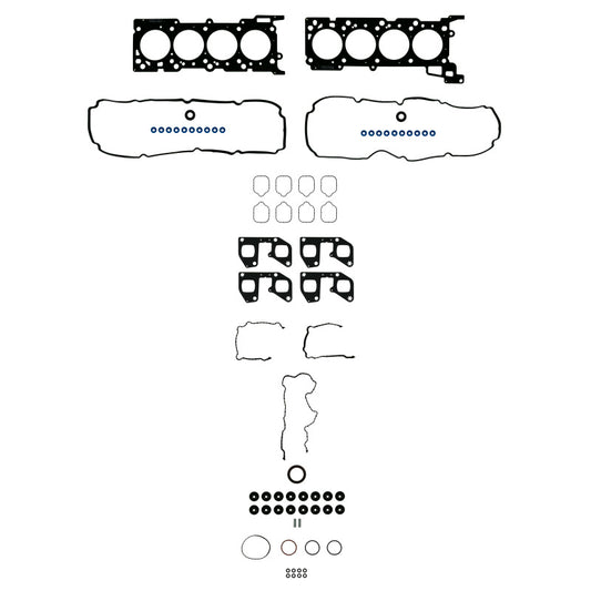 Fel-Pro Ford F-250 Super Duty HS 26665 PT-1 PermaTorque engine cylinder head gasket set showing gasket components.
