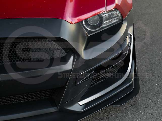 2010-2014 FORD MUSTANG | S550 GT500 STYLE FRONT BUMPER REPLACEMENT
