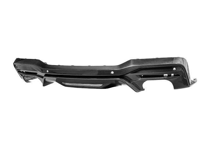 2024-Up Ford Mustang S650 | GT Style CARBON FIBER Rear Bumper Diffuser