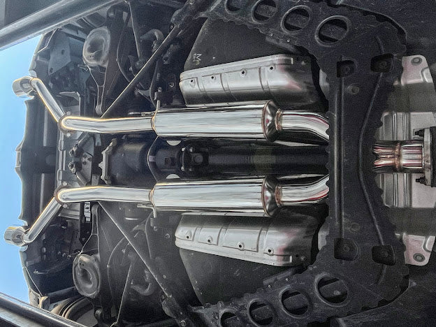 2009-2021 NISSAN 370Z Z34 RESONATED MID PIPE