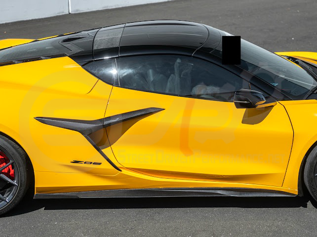 2023-UP CHEVROLET CORVETTE C8 Z06 & E-RAY | SDP PERFORMANCE TRACK STYLE SIDE SKIRTS ROCKER PANEL GROUND EFFECTS