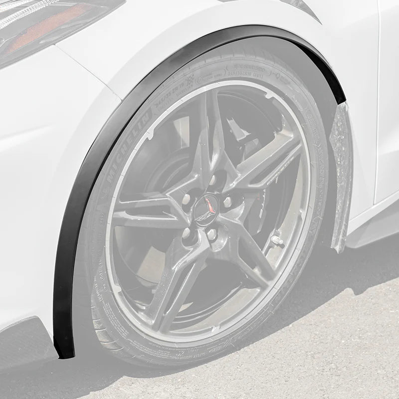 2020+ CHEVROLET CORVETTE C8 CARBON FIBER SIDE WHEEL FENDER PAIR
