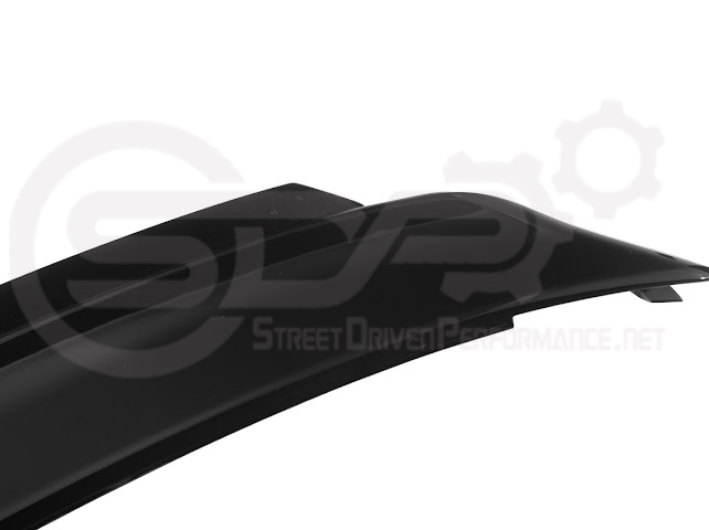 Dodge Charger SRT Hellcat Redeye style rear trunk wing spoiler in matte black with wickerbill design, for 2015-2023 models.