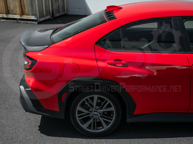 2022-Up Subaru WRX | JDM Style Carbon Fiber Rear Trunk w/ Integrated Spoiler Wing