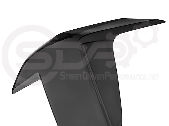 2020-Up Cadillac CT4 | SMOKE TINTED Rear Tail Light Trim Bezel Cover Pair