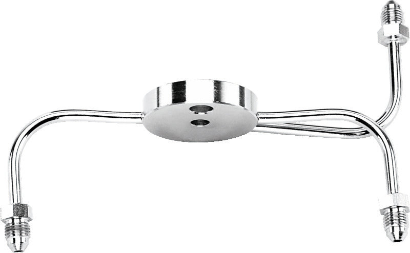 Twin Power Stainless  Junction Block Male AN3 Narrow Glide Custom
