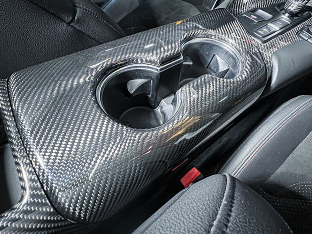 2020-Up Toyota GR Supra A90 A91 | Factory Style DRY CARBON FIBER Center Console Arm Rest Panel Cover