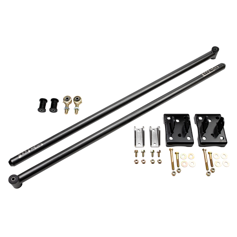 Wehrli 20-24 Chevy & GMC Duramax RCLB/CCSB/ECSB 60in. Traction Bar Kit - Candy Red