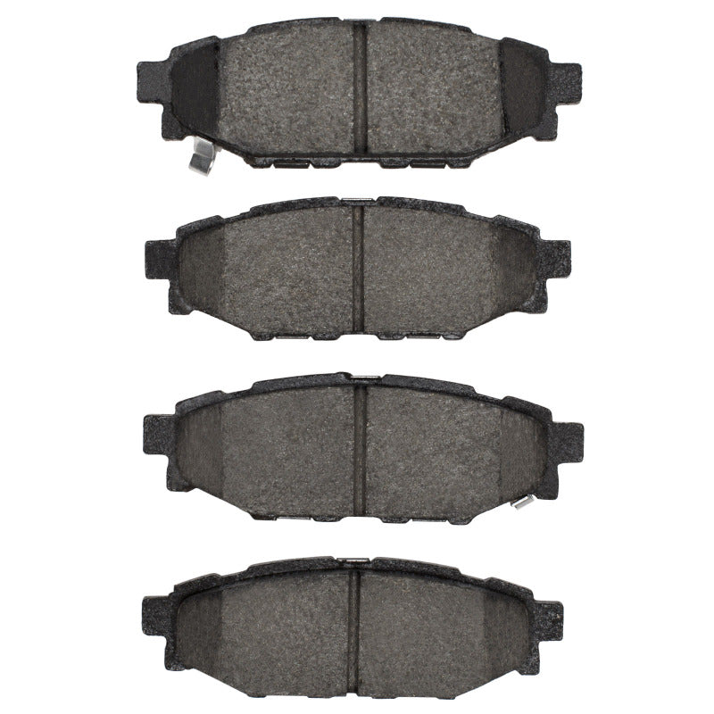 R1 Concepts Subaru Forester rear OE ceramic brake pads for R1 05-23 model, shown in the product image.