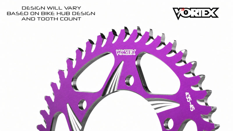 Vortex Racing 50 Tooth 520 Rear Sprocket - Purple