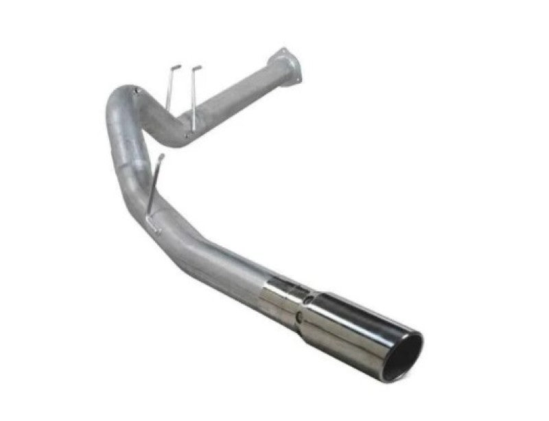 Diamond Eye Performance DPF Back exhaust kit for Ford Powerstroke 6.7L F250/F350 2015-2016, showing the exhaust piping and muffler.