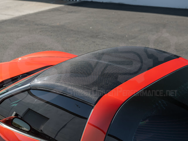 *IMPERFECTION / DISCOUNTED* 2005-2013 CORVETTE C6 | CARBON FIBER TOP TARGA ROOF PANEL