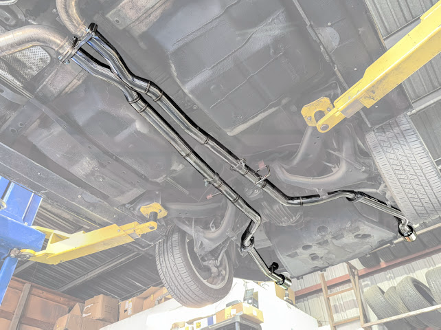 2005-2006 PONTIAC GTO | T-304 STRAIGHT-THROUGH CAT-BACK EXHAUST W/ 4" TIPS