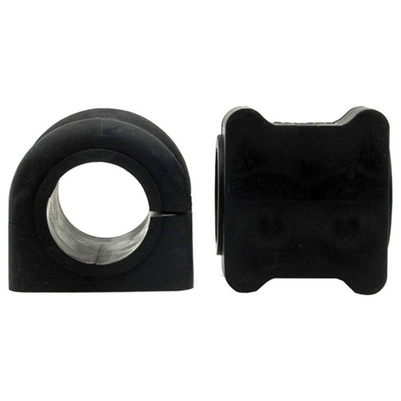 Moog front to frame sway bar bushing kit for 2011-2018 Ram 1500 truck, showing black bushings and mounting hardware.