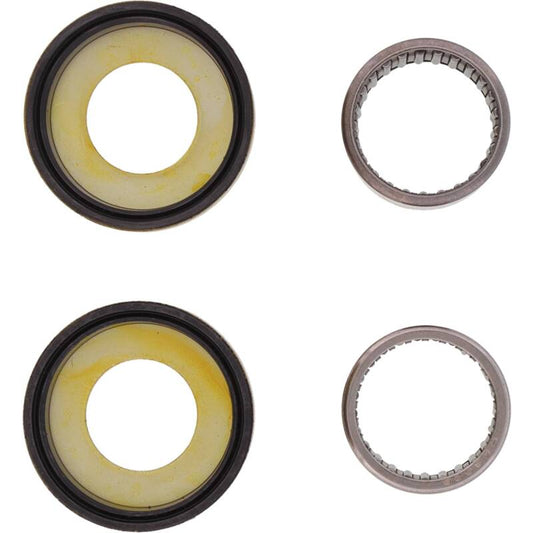 All Balls Racing swingarm bearing kit with multiple bearings and seals for motorcycle swingarm maintenance.