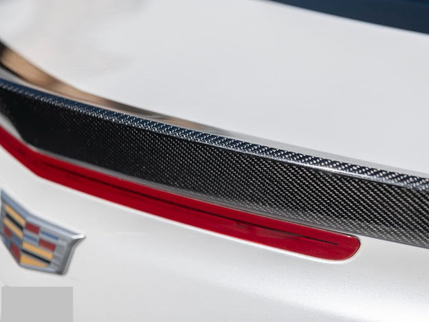 2016-2019 Cadillac ATS-V COUPE  | SDP Package Carbon Fiber Trunk Spoiler Wing