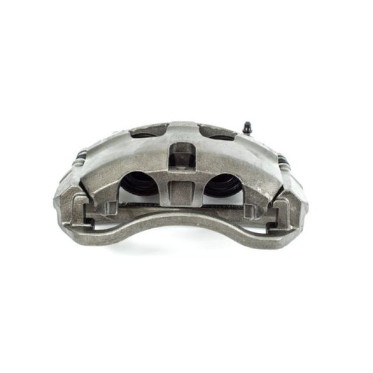 PowerStop OE front right brake caliper with bracket for Ford E-150 2008-2014, showing the caliper assembly in detail.