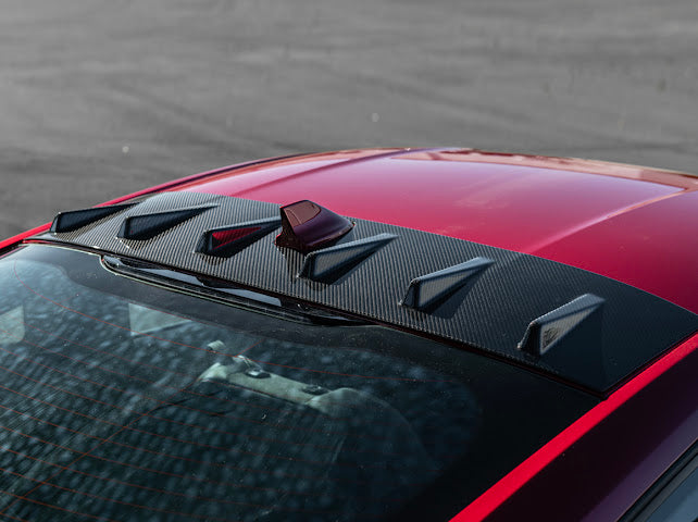 2024+ FORD MUSTANG S650 COUPE |   CARBON FIBER REAR ROOF WING SPOILER