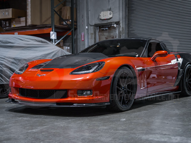 2005-2013 Chevrolet Corvette C6 | Amber Light LED Side Fender Markers Pair (Front and / or Rear) {Clear, Amber, Red, or Smoke Lenses}