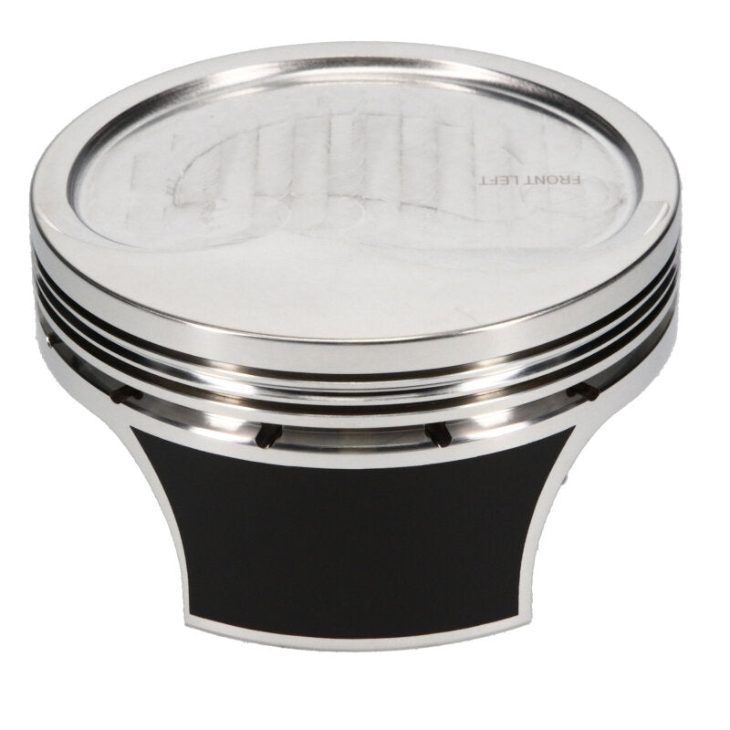 Set of 8 JE Pistons for GM LS3 LS4 Stroker engines, forged 2618 alloy piston set for 8-cylinder performance applications.