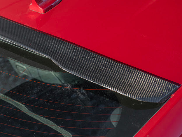 2024-UP MUSTANG S650 | CARBON FIBER REAR ROOF WINDOW WING SPOILER