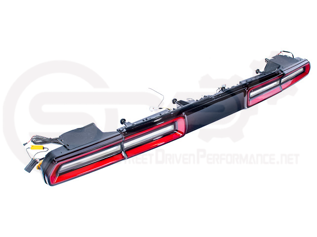2008-2014 DODGE CHALLENGER | FACELIFTED SEQUENTIAL SIGNAL LED CLEA REAR TAILLIGHTS (PAIR)