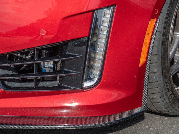 2016+ Cadillac CTS-V V3 - Front Lip Splitter Ground Effects