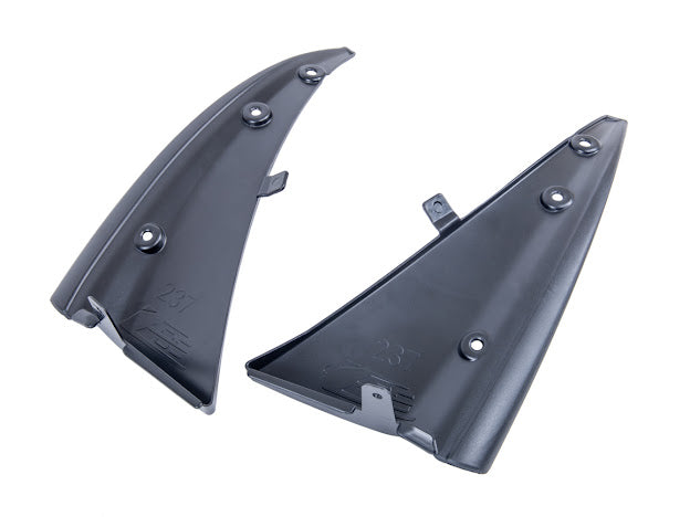 2014-2019 CORVETTE C7 GM ENHANCED TEXTURE FRONT SPLASH GUARDS/ MUD FLAPS PAIR