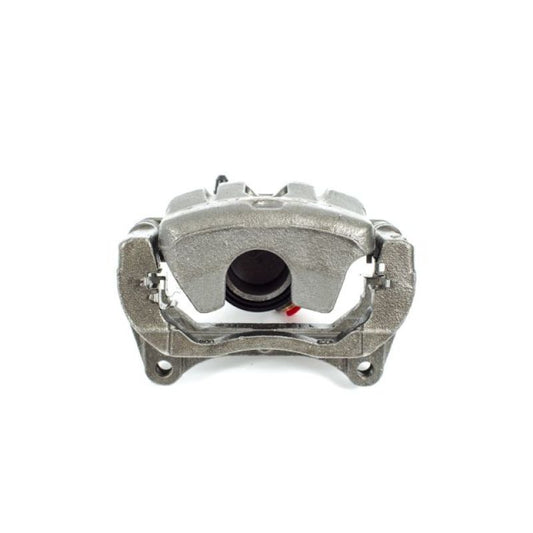 PowerStop front left OE brake caliper and bracket for Mazda RX-8 (2004-2011), designed for automotive brake replacement.