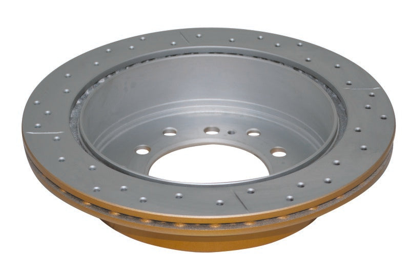 DBA 03-09 Lexus GX470 Rear Drilled & Slotted Street Series Rotor