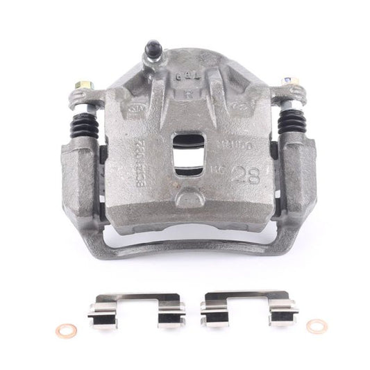 PowerStop OE front right brake caliper with bracket for 2005-2009 Hyundai Tucson, automotive replacement part