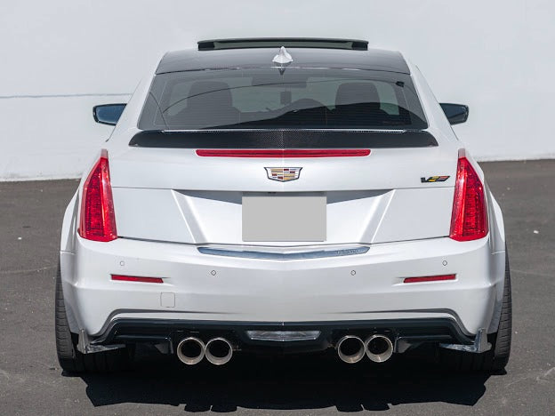 2016-2019 Cadillac ATS-V COUPE  | SDP Package Carbon Fiber Trunk Spoiler Wing