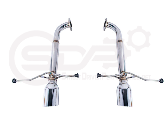 2019-PRESENT SUBARU ASCENT | MUFFLER DELETE AXLE BACK EXHAUST (CHROME OR BURNT BLUE TIPS)