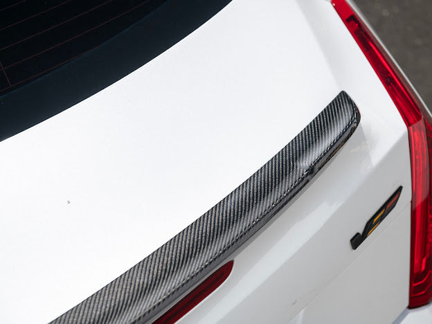 2016-2019 Cadillac ATS-V COUPE  | SDP Package Carbon Fiber Trunk Spoiler Wing