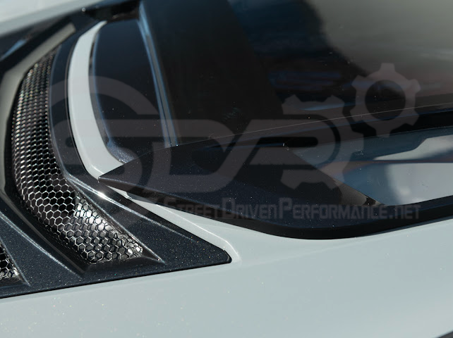 2020-UP CORVETTE C8 CONVERTIBLE | REAR HATCH UPPER HTC TONNEAU WINDOW INSERTS