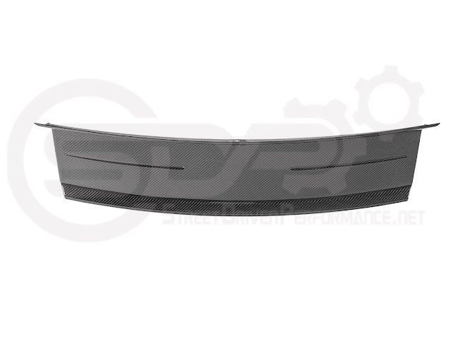 2018-2023 FORD MUSTANG S550 | CARBON FIBER FACTORY STYLE REAR TRUNK DECK LID APPLIQUE PANEL COVER