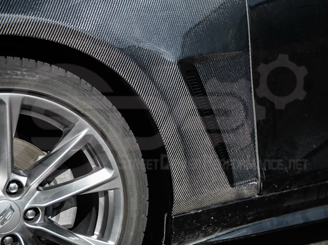 2020-UP CADILLAC CT4 & CT4 V |BLACKWING STYLE FRONT SIDE VENTED FENDERS
