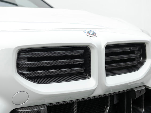 2023-Up BMW G87 M2 | Factory Style Carbon Fiber Front Upper Grille Replacement