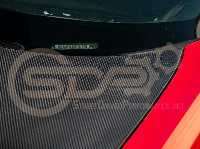 *IMPERFECTION / DISCOUNTED* 1997-2004 CHEVROLET CORVETTE C5 CARBON FIBER FRONT COWL HOOD
